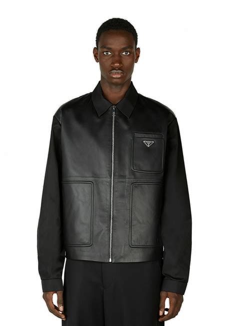 prada milano jacke damen|prada jacket price.